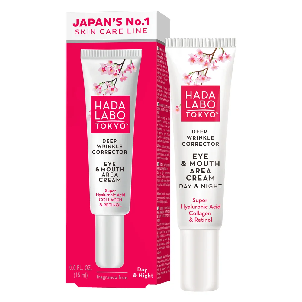 Hada Labo Tokyo Deep Wrinkle Corrector Eye & Mouth Area Cream 15ml v:8943417
