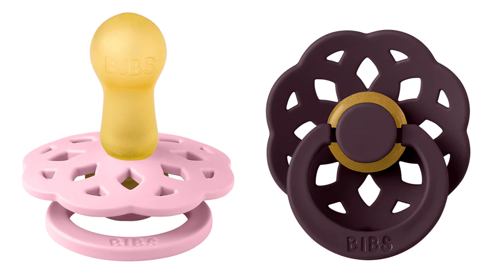 BIBS Boheme Latex Str. 2 Baby Pink/Plum – 2 stk. v:8023869 BIBS Boheme Latex Str. 2 Baby Pink/Plum – 2 stk. v:8023869