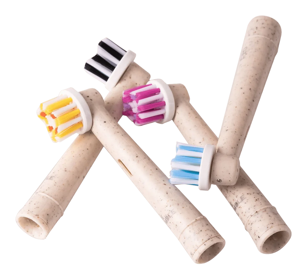 The Humble Co. Electrical Toothbrush Heads Plant-based - Soft - 4 stk. v:2234912