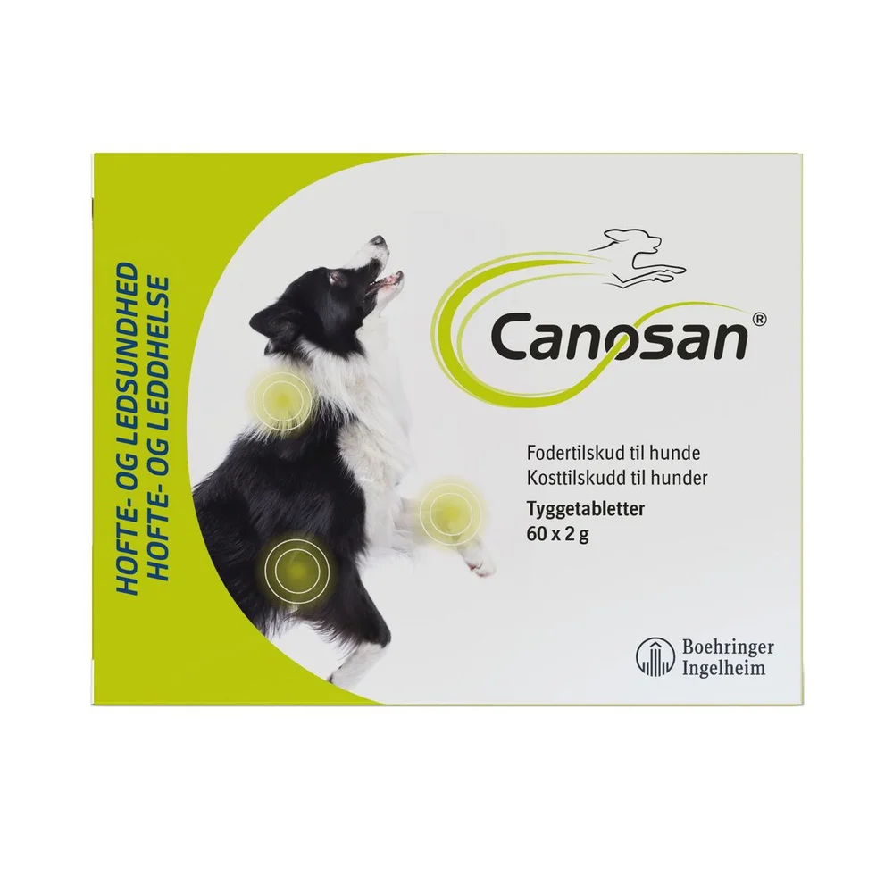 Canosan Til Hund 2g – 60 tyggetabl. v:6505013 Canosan Til Hund 2g – 60 tyggetabl. v:6505013