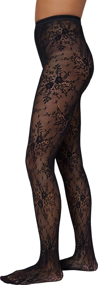 Swedish Stockings Rosa Lace Tights Black XL v:5627447 Swedish Stockings Rosa Lace Tights Black XL v:5627447