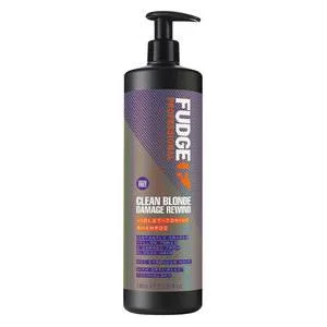Fudge Clean Blonde Damage Rewind Violet Toning Shampoo 1000ml v:9576979