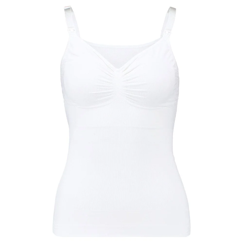 Carriwell Sømløs Ammetopp m. Shapewear Hvit – Flere størrelser v:6762615 Carriwell Sømløs Ammetopp m. Shapewear Hvit – Flere størrelser v:6762615