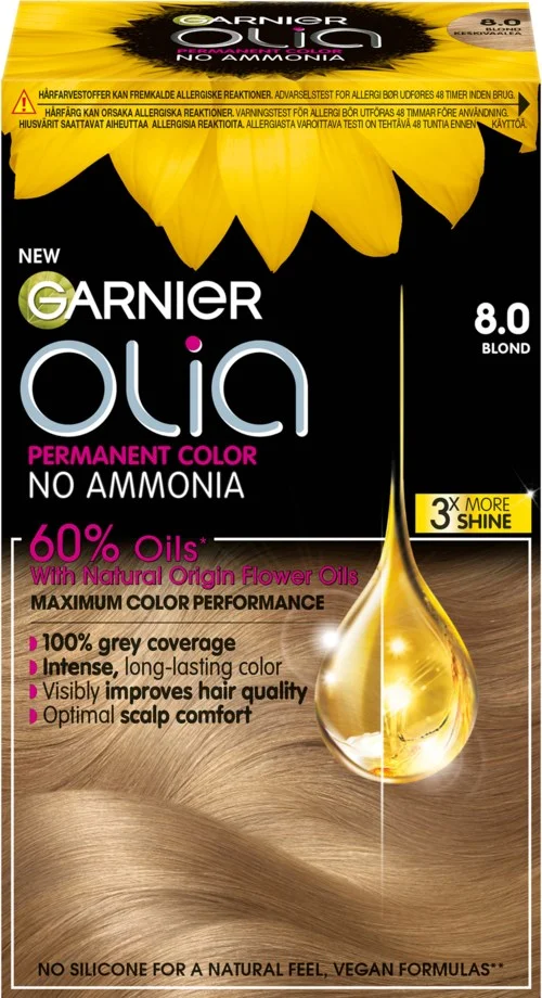 Garnier Olia Permanent Color 8.0 Blond v:3233506