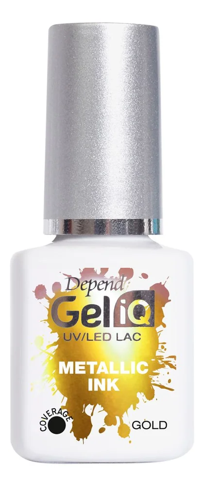 Depend Gel iQ Metallic Ink Gold – 5 ml. v:3300520 Depend Gel iQ Metallic Ink Gold – 5 ml. v:3300520