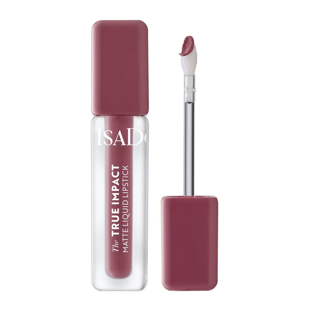 The True Impact Matte Liquid Lipstick 04 Fierce - IsaDora v:3829562