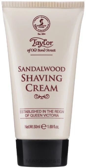Taylor of Old Bond Street Sandalwood Shaving Cream Tube 50 ml v:9843557 Taylor of Old Bond Street Sandalwood Shaving Cream Tube 50 ml v:9843557