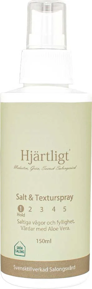 Hjärtligt Hjärtligt styling styling Salt & Texturspray 150 ml v:9509481