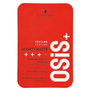 Schwarzkopf Professional OSiS+ Mighty Matte Strong Matte Cream 100ml v:9128433 Schwarzkopf Professional OSiS+ Mighty Matte Strong Matte Cream 100ml v:9128433