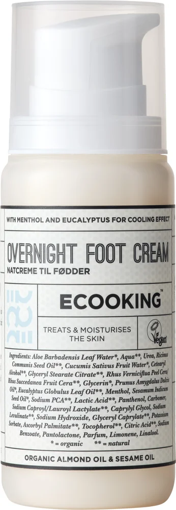 Overnight Foot Cream 100 ml – Ecooking v:1897273