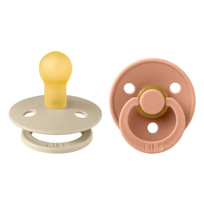 BIBS Colour Latex Vanilla/Peach 2 pak – Flere størrelser v:6649416 BIBS Colour Latex Vanilla/Peach 2 pak – Flere størrelser v:6649416
