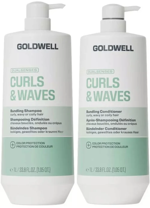 Goldwell Dualsenses Curls Bundle Bundling Shampoo 1000 ml & Conditioner 1000 ml v:1310939 Goldwell Dualsenses Curls Bundle Bundling Shampoo 1000 ml & Conditioner 1000 ml v:1310939