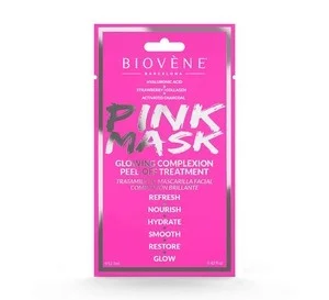 Biovène Pink Mask Glowing Complexion Peel-Off Treatment 12,5ml v:8539417 Biovène Pink Mask Glowing Complexion Peel-Off Treatment 12,5ml v:8539417