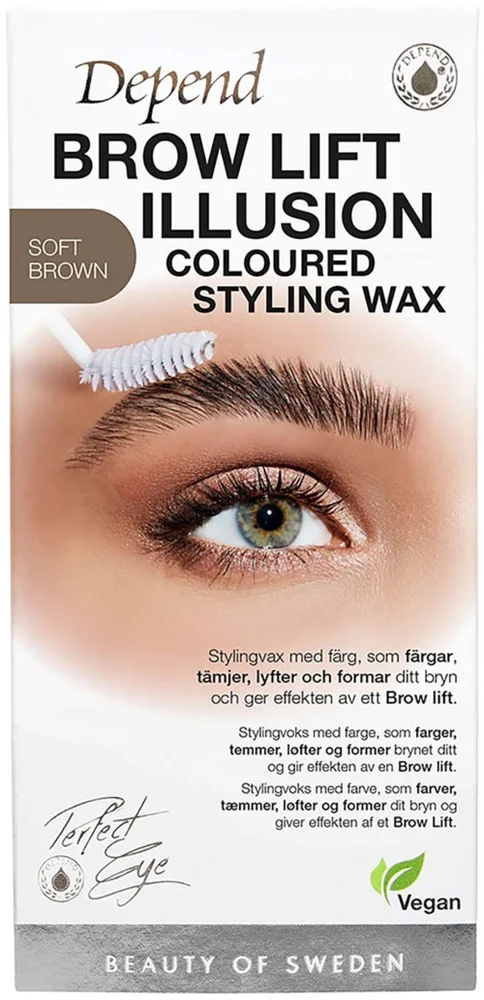Depend Perfect Eye Brow Illusion Wax Soft Brown v:8586320