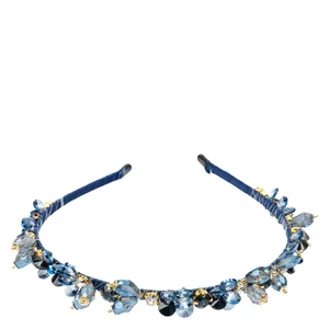 DARK Crystal Hair Band Navy Blue v:6620212 DARK Crystal Hair Band Navy Blue v:6620212