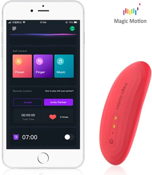 Magic Motion App Controlled Panty Vibrator - Nyx v:4450178