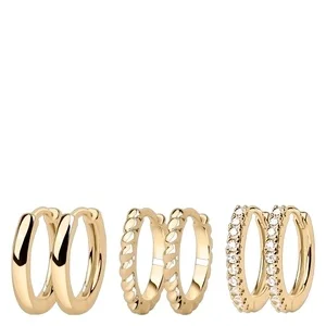 Muli Collection Mini Huggies Gold 3pck v:6630959 Muli Collection Mini Huggies Gold 3pck v:6630959