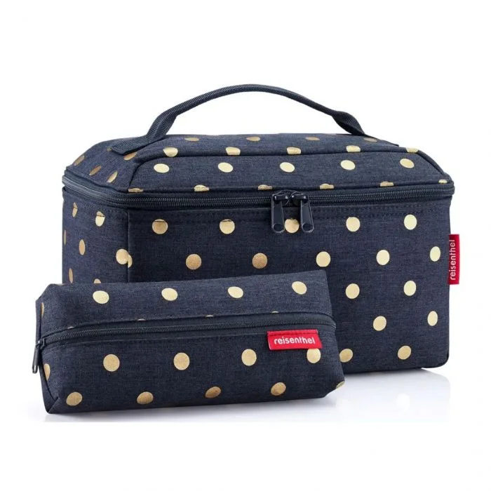Reisenthel toalettmappe dots blue 1 stk v:7589997