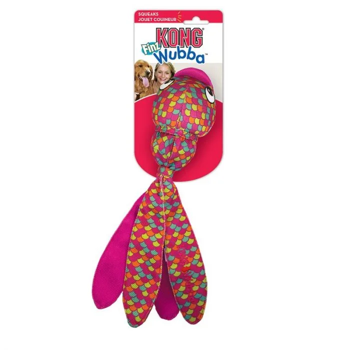 KONG Wubba Finz Hundeleke Rosa S v:4842424 KONG Wubba Finz Hundeleke Rosa S v:4842424