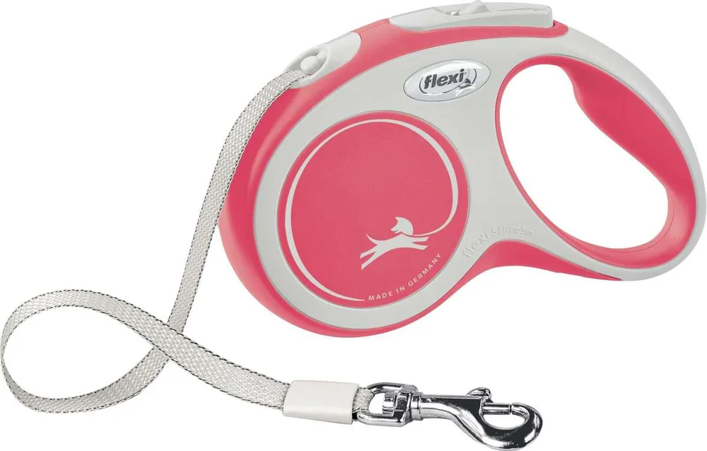 Flexi New Comfort M bånd 5 m, 25 kg – rød v:8863516 Flexi New Comfort M bånd 5 m, 25 kg – rød v:8863516