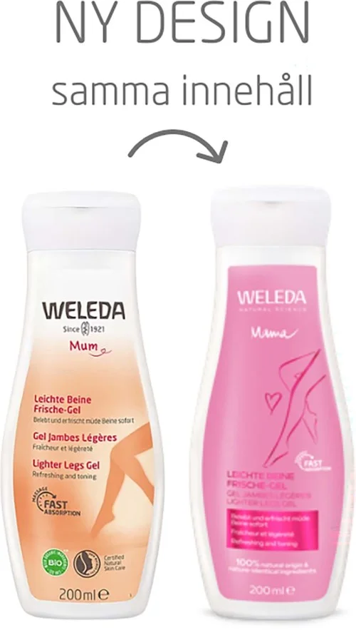 Weleda Mum Lighter Legs Gel 200 ml v:8631812 Weleda Mum Lighter Legs Gel 200 ml v:8631812
