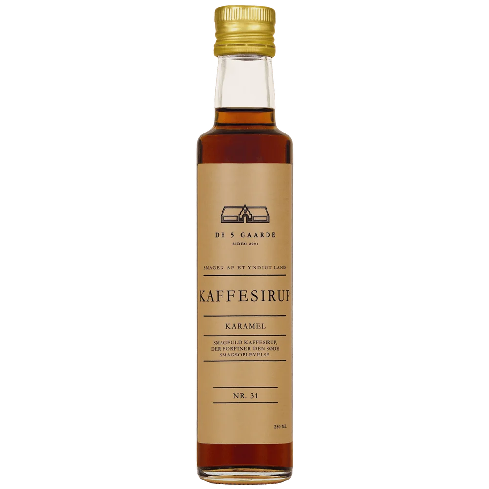 DE 5 GAARDE kaffesirup Karamell - 250 ml v:8128435