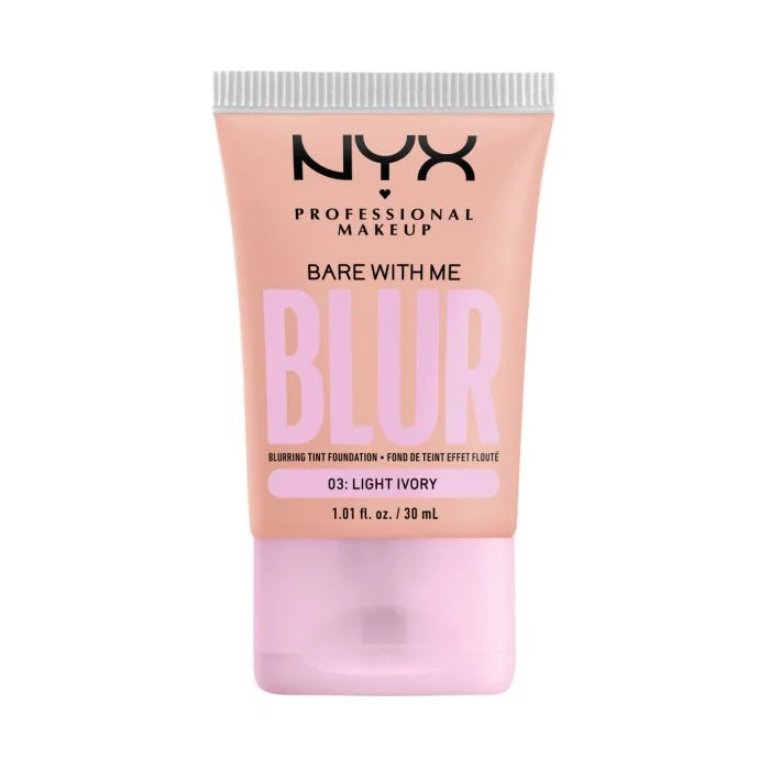 NYX Professional Makeup Bare With Me Blur Tint Foundation Light Ivory 3 30 ml v:3563536