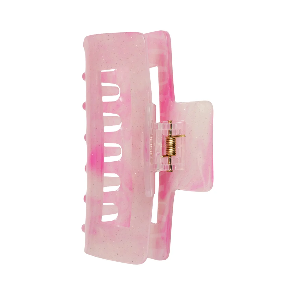 Large Hair Clip Pink Turtoise Beauty v:8860902