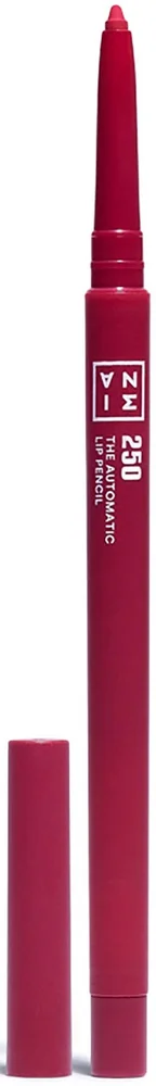 3INA The Automatic Lip Pencil 250 Dark Pink Red v:1733045 3INA The Automatic Lip Pencil 250 Dark Pink Red v:1733045