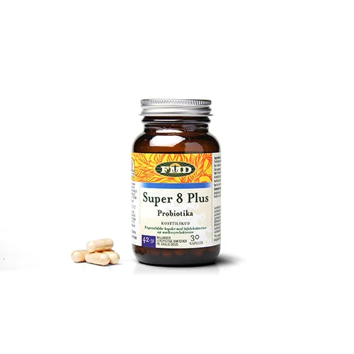 Super 8 Plus Probiotika + Vitamin C – fra 5 år+ v:1792339 Super 8 Plus Probiotika + Vitamin C – fra 5 år+ v:1792339