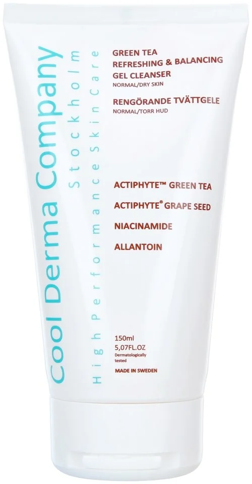 Cool Derma Skin Stamina Green tea balancing gel cleanser 150 ml v:2660960