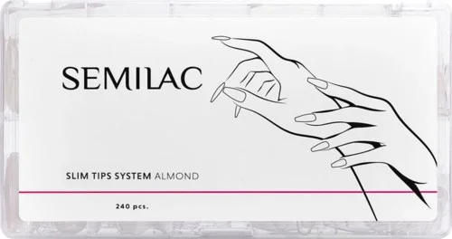 SEMILAC Slim Tips System Almond v:2921921