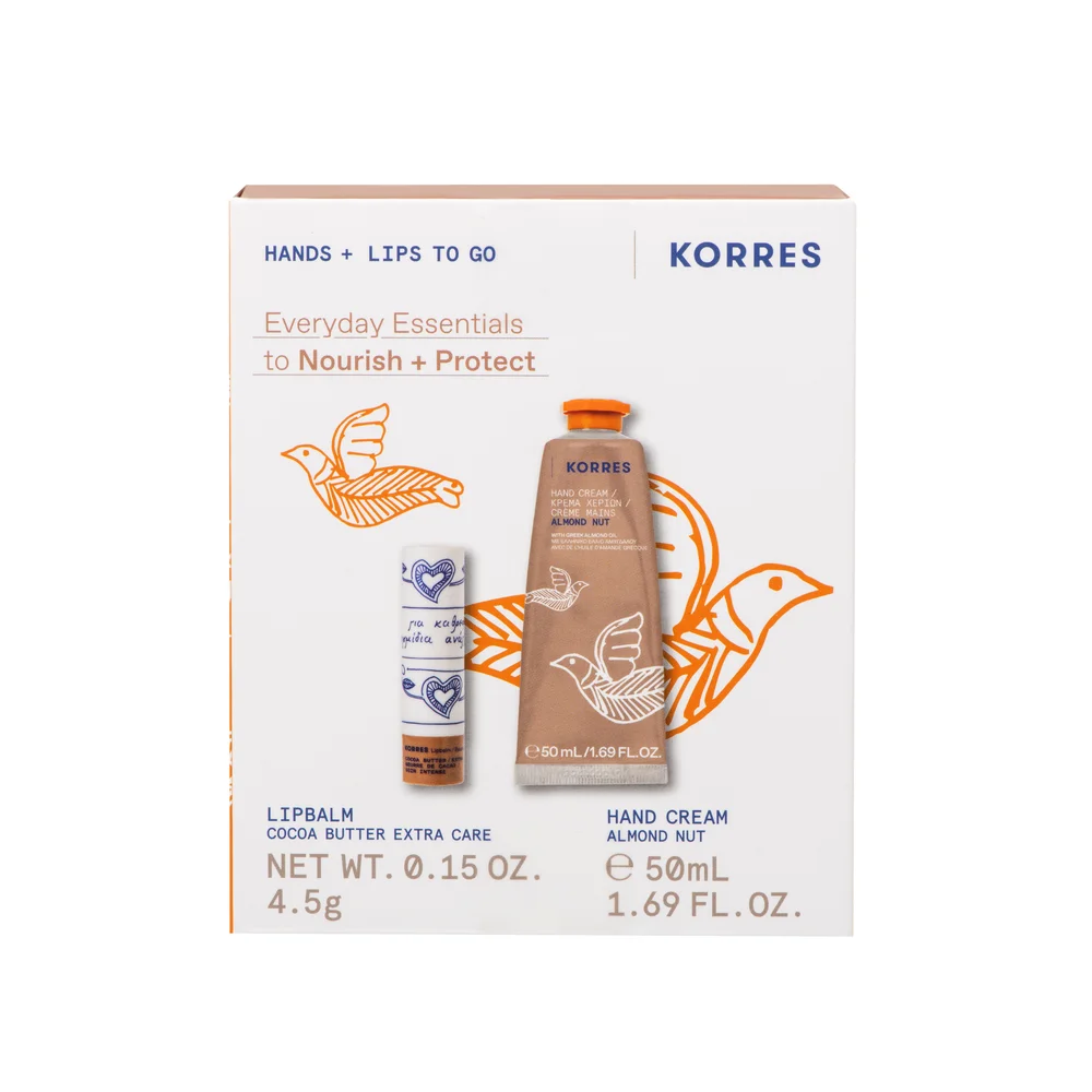 Korres Almond Nut Hand and Lip set v:3563779 Korres Almond Nut Hand and Lip set v:3563779