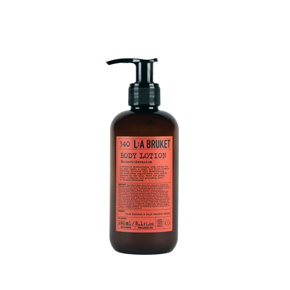 Body Lotion Rhubarb/Geranium 240 ml - L:A BRUKET v:5980628