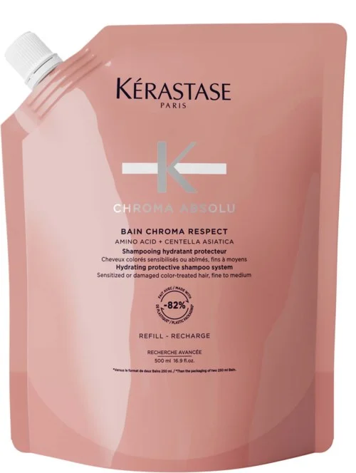Kérastase Chroma Absolu Bain Chroma Respect Refill 500 ml v:5924622 Kérastase Chroma Absolu Bain Chroma Respect Refill 500 ml v:5924622