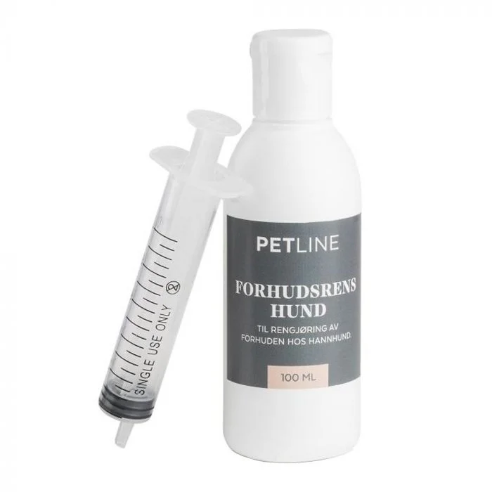 Petline forhudsrens til hund 100 ml v:5419468