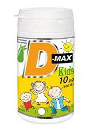 D-max Kids, 10 μg – 90 tyggetabl. v:2201406