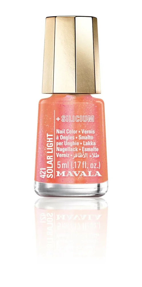 Mini Nail Polish 421 Solar Light - Mavala v:8748998