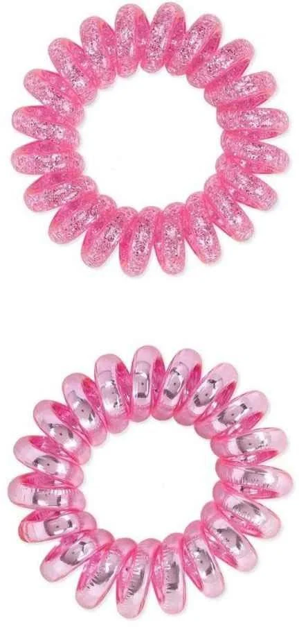 Dessata no-pulling hårsnoddar Glitter + metal fuchsia v:2852131 Dessata no-pulling hårsnoddar Glitter + metal fuchsia v:2852131