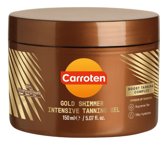 Carroten Carroten Gold Shimmer Tanning Gel – 150 ml. v:2564271