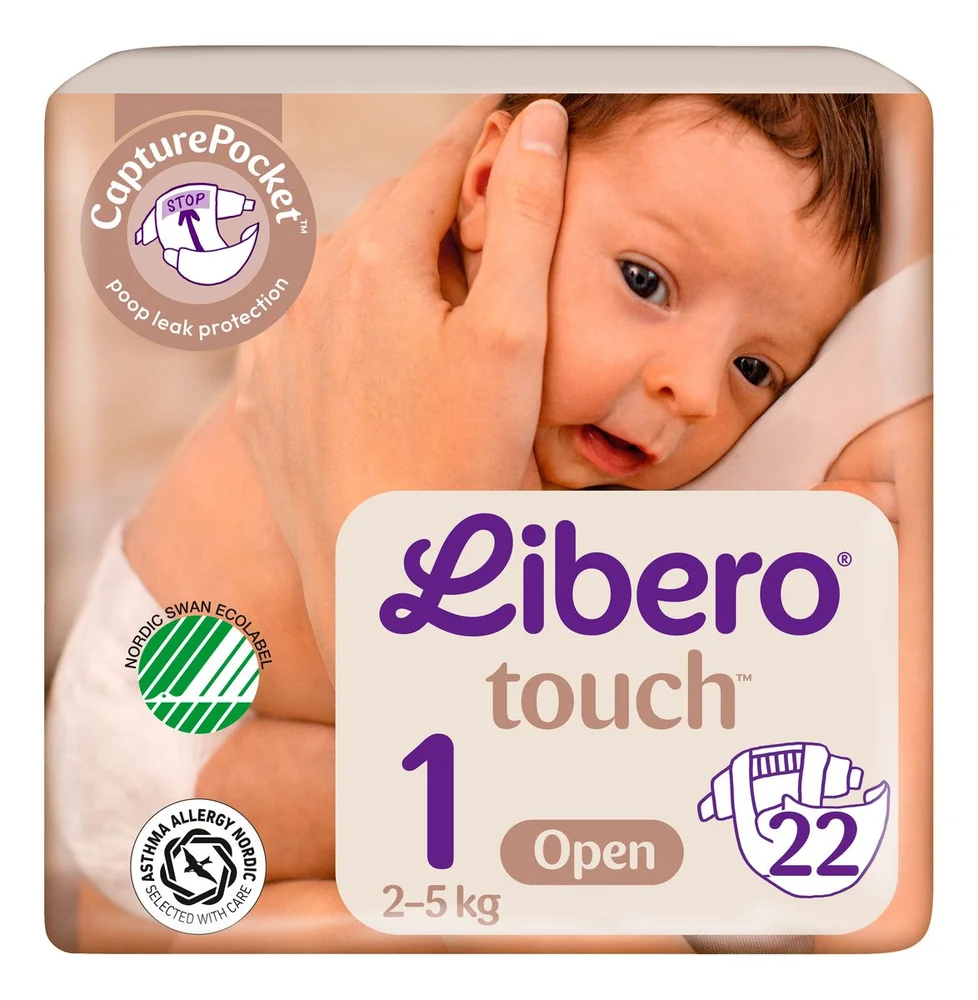 Libero Touch 1 2-5 kg. – 22 stk. v:5224869 Libero Touch 1 2-5 kg. – 22 stk. v:5224869