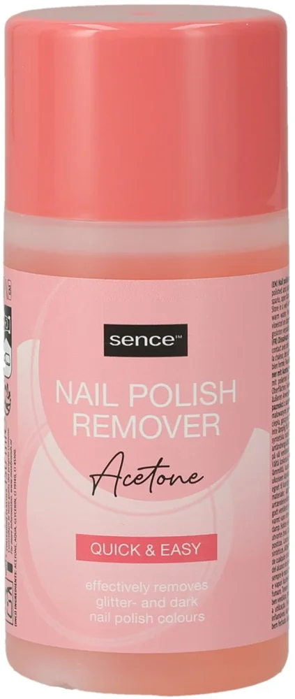 Sence Nail Polish Remover Acetone Basic 150 ml v:3294881