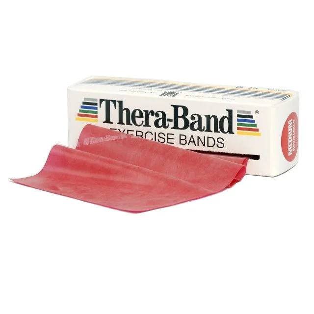 Thera Band Flat treningsstrikk 5,5 m – rød – Hardhet 3 v:1560892 Thera Band Flat treningsstrikk 5,5 m – rød – Hardhet 3 v:1560892