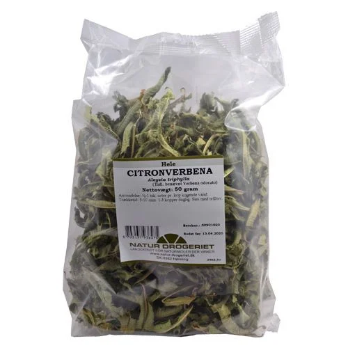 Natur Drogeriet hel sitronverbena – 50 gram v:5439477 Natur Drogeriet hel sitronverbena – 50 gram v:5439477
