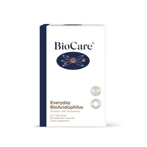 Biocare Bio-Acidophilus Everyday 28 Kapsler v:8506571 Biocare Bio-Acidophilus Everyday 28 Kapsler v:8506571