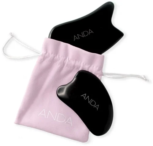 Kerstin Florian ANDA Gua Sha Set (Black Sibin Stone) v:8492037