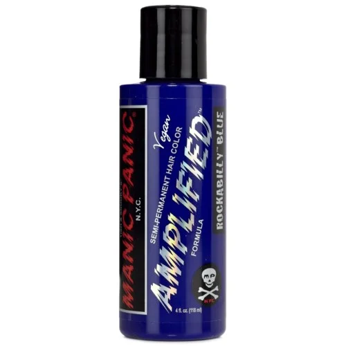 Manic Panic Amplified Semi-Permanent Hair Color Rockabilly Blue v:1202827 Manic Panic Amplified Semi-Permanent Hair Color Rockabilly Blue v:1202827