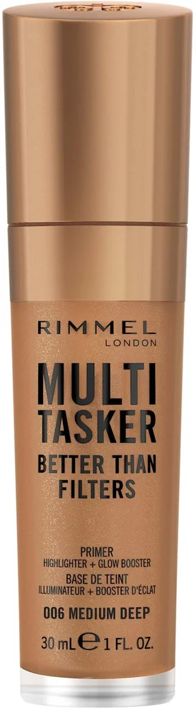 Rimmel Kind & Free Multi-Tasker Better Than Filters Face Primer Glow Booster and Highlighter 006 Medium Deep v:5321593 Rimmel Kind & Free Multi-Tasker Better Than Filters Face Primer Glow Booster and Highlighter 006 Medium Deep v:5321593